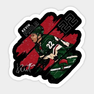 kevin fiala stripes Sticker